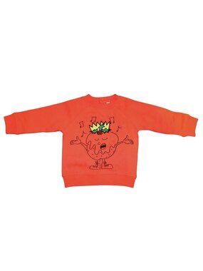 Stella McCartney Kids Strawberry Pudding Sweatshirt, 6 Months NWT